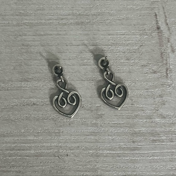 James Avery Heart earrings - Picture 2 of 4